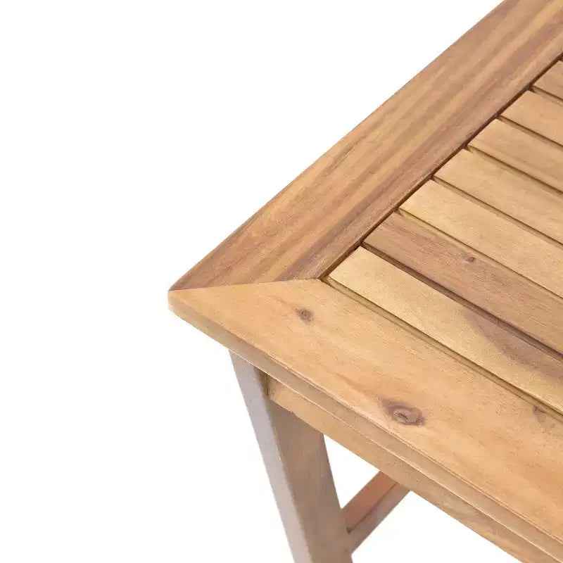 Ensemble de conversation en 8 pièces en bois d'acacia Panama avec table basse : Salon de jardin – Christopher Knight Home