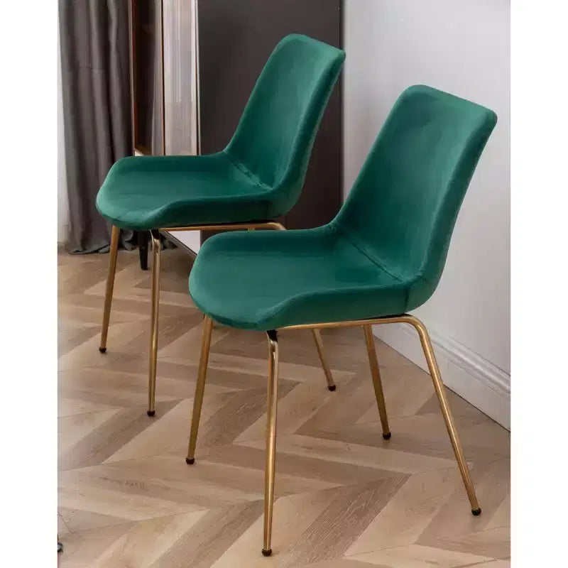 Ensemble de salle à manger 3 pièces contemporain Aufurr, table ronde blanche avec 2 chaises