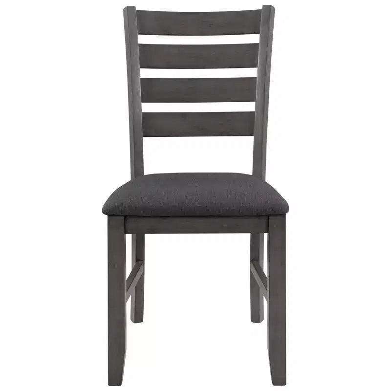 Ensemble de salle à manger rustique Whisen 6 pièces en bois avec 4 chaises et un banc
