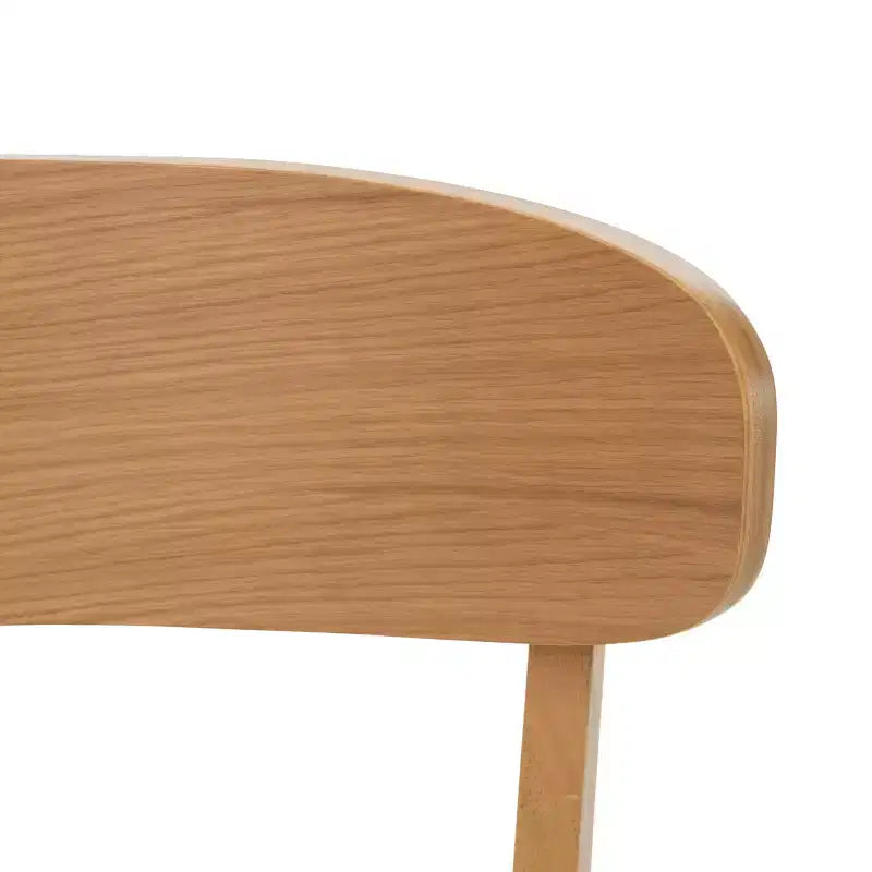 GDFStudio Alexis - Ensemble de salle à manger 7 pièces mi-moderne en tissu et bois d'hévéa rembourré