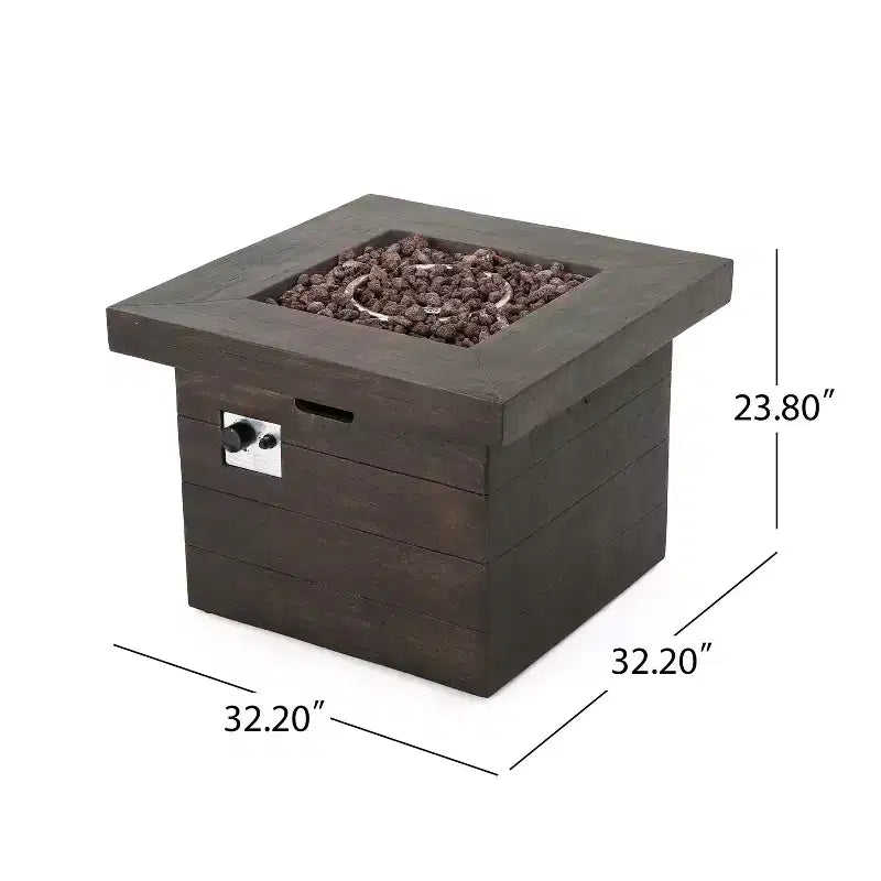 Ensemble de 5 pièces GDFStudio Jennings en bois d'acacia et osier pour salon de jardin et foyer
