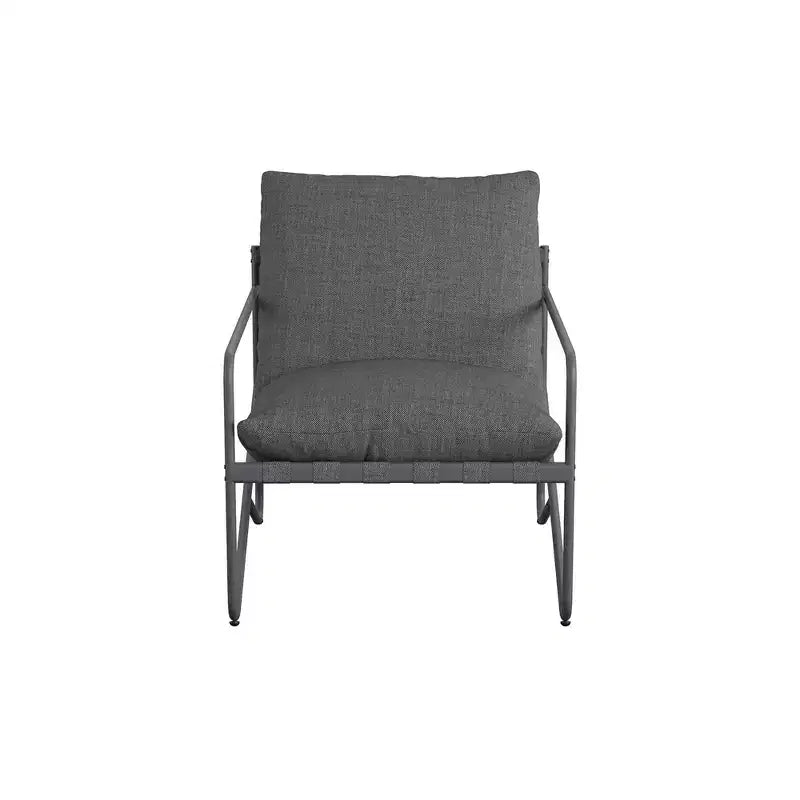 Ensemble Novogratz Wrenn 3 pièces avec siège en toile et coussin