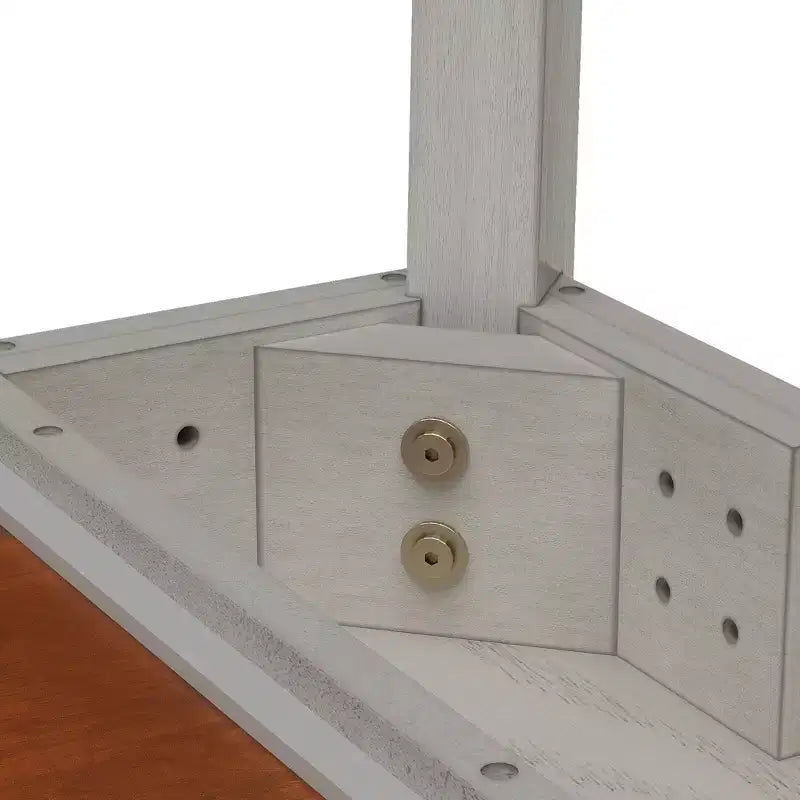 Ensemble de salle à manger 5 pièces VECELO de style ferme pour 4 personnes, table carrée en bois d'hévéa et 4 chaises de salle à manger rembourrées, gris