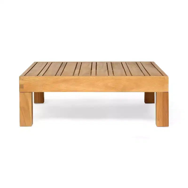 Christopher Knight Home Brava Ensemble de conversation d'extérieur 4 places en bois d'acacia avec coussins