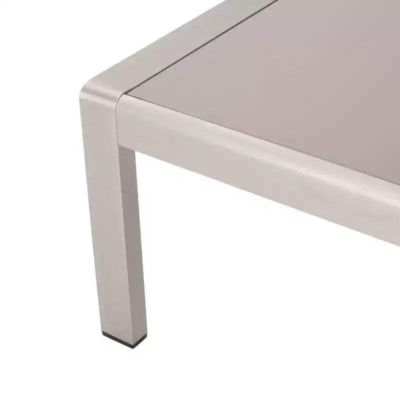 GDFStudio George - Salon de jardin en aluminium 4 places avec coussins pour l'extérieur