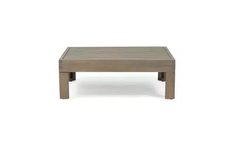 Ensemble de canapés d'extérieur modulaires en bois d'acacia en forme de U à 8 pièces Dominic Christopher Knight Home avec coussins
