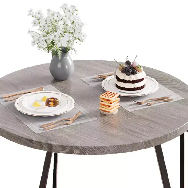 GustoWave - Ensemble table à manger et 2 chaises