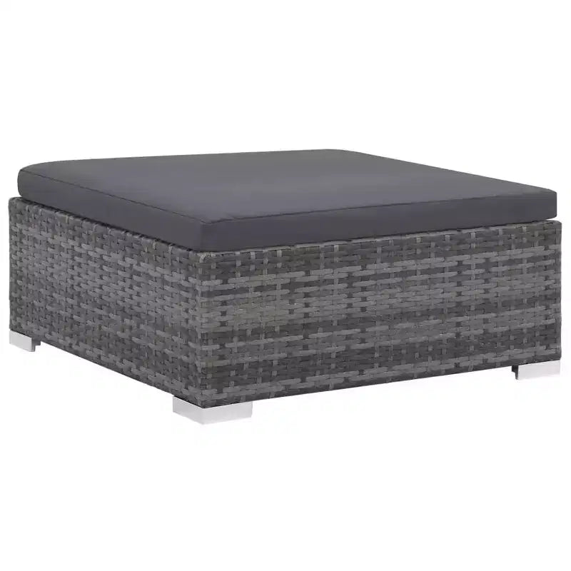 vidaXL Ensemble de canapés gris et gris foncé