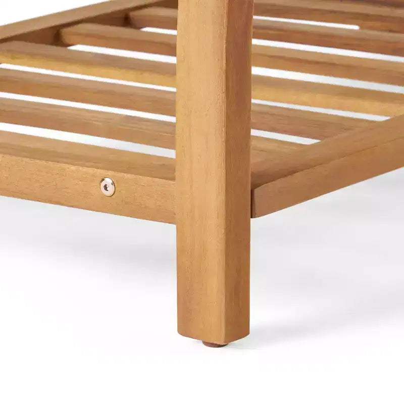 Christopher Knight Home Caydon Salon de jardin 8 places en bois d'acacia avec coussins