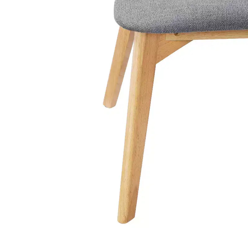 Christopher Knight Home Adrian Ensemble de salle à manger 5 pièces en bois de style moderne du milieu du siècle avec chaises rembourrées