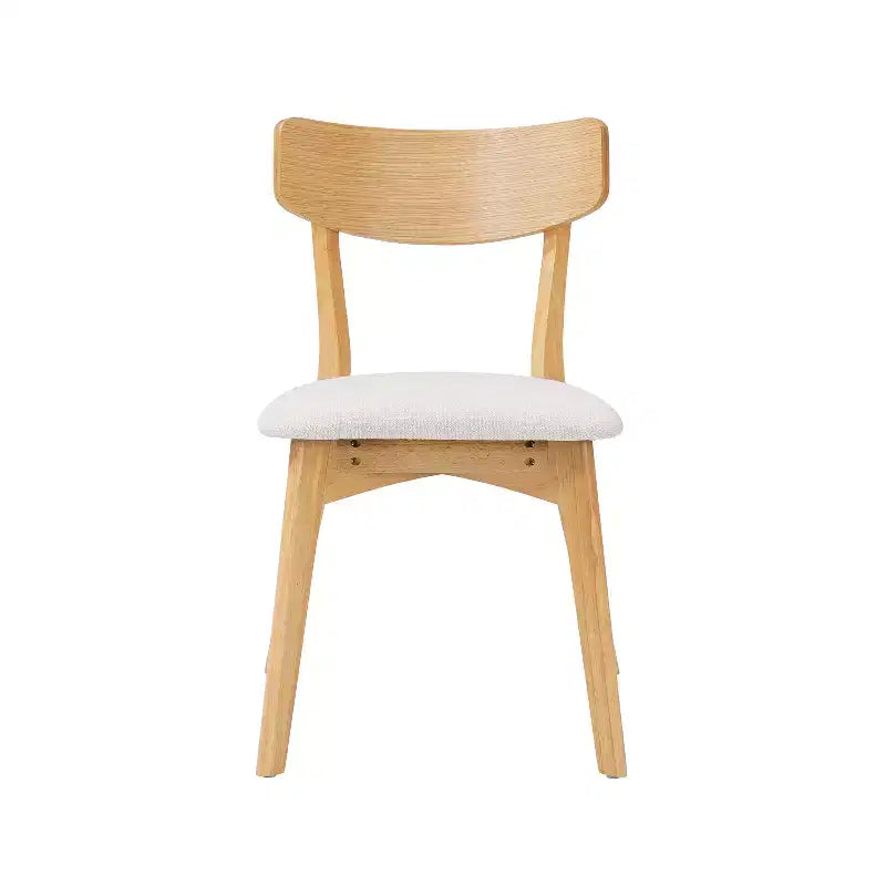 Christopher Knight Home Adrian Ensemble de salle à manger 5 pièces en bois de style moderne du milieu du siècle avec chaises rembourrées