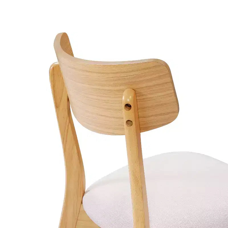 Christopher Knight Home Adrian Ensemble de salle à manger 5 pièces en bois de style moderne du milieu du siècle avec chaises rembourrées