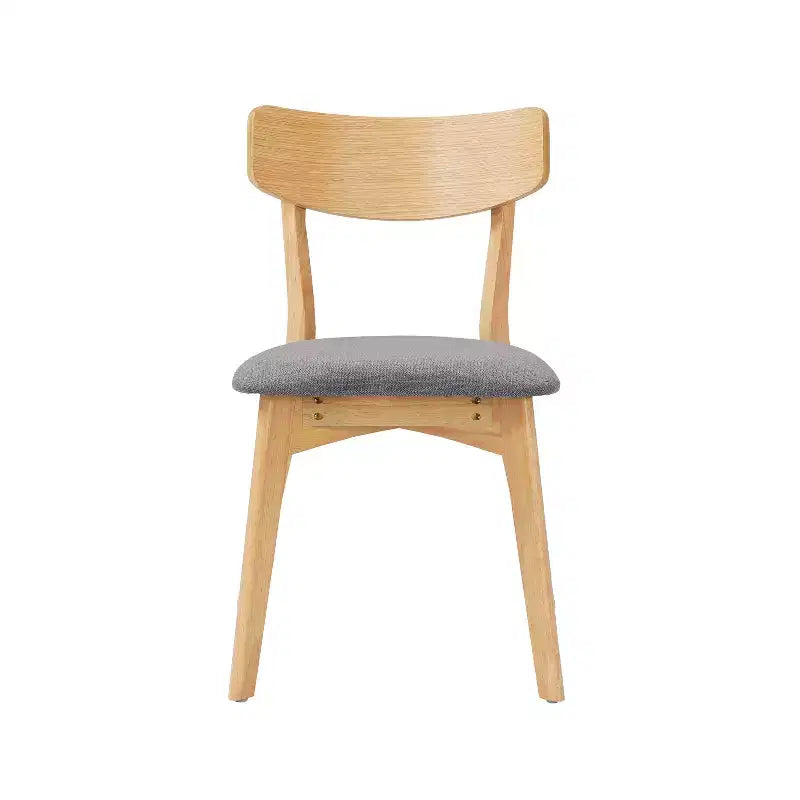 Christopher Knight Home Adrian Ensemble de salle à manger 5 pièces en bois de style moderne du milieu du siècle avec chaises rembourrées