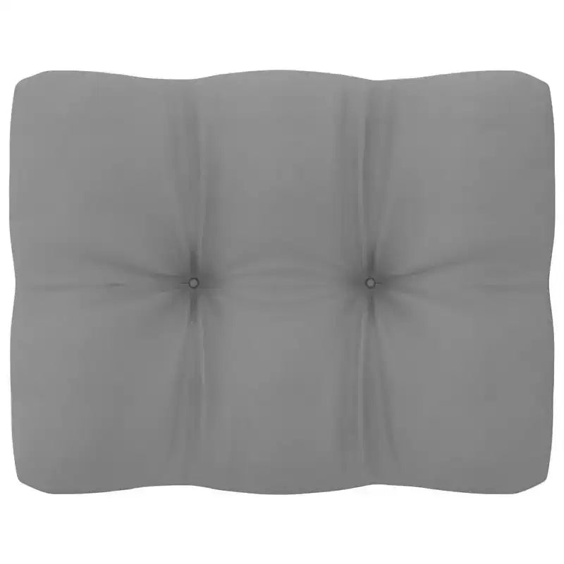 vidaXL Salon de jardin en bois naturel et gris
