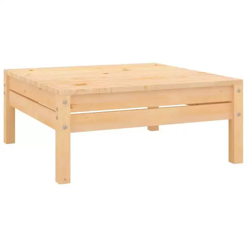 vidaXL Salon de jardin Pin naturel Pin massif Standard Modulaire