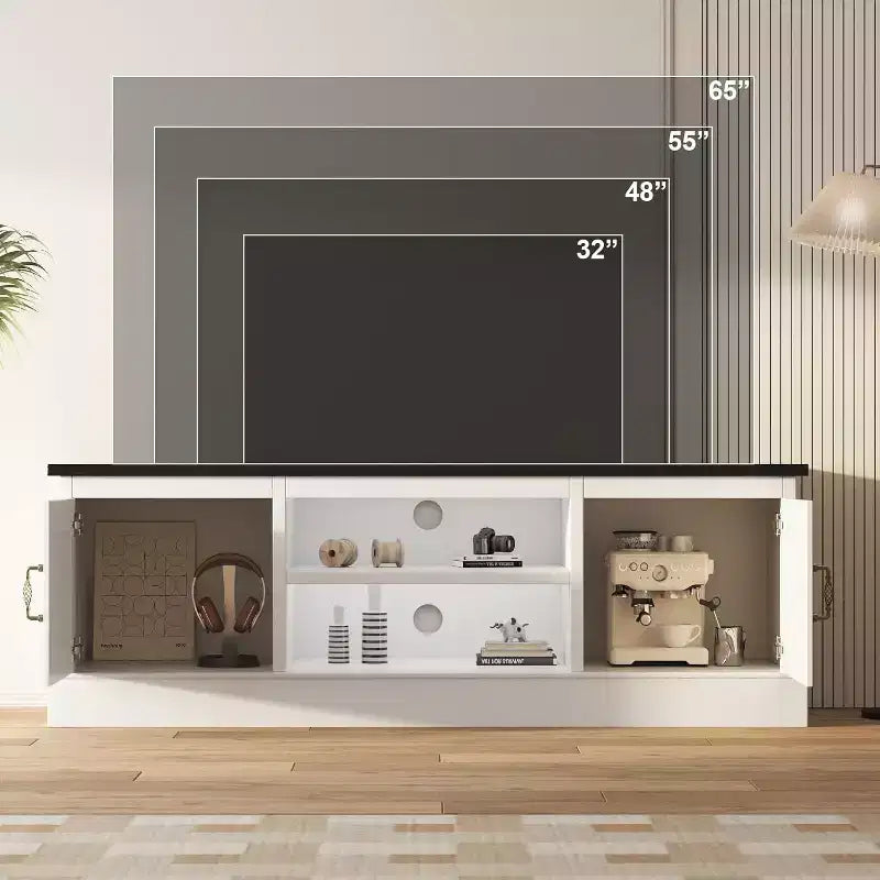 Meuble TV : Là où le divertissement moderne rencontre la chaleur rustique