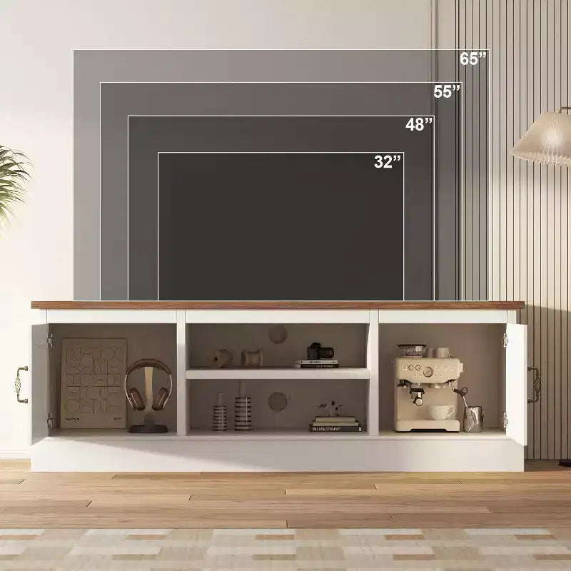 Meuble TV : Là où le divertissement moderne rencontre la chaleur rustique