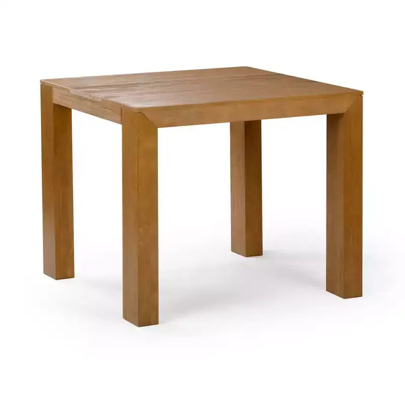 Table haute de comptoir moderne Plank and Beam + 2 chaises de comptoir modernes (paquet de 2)