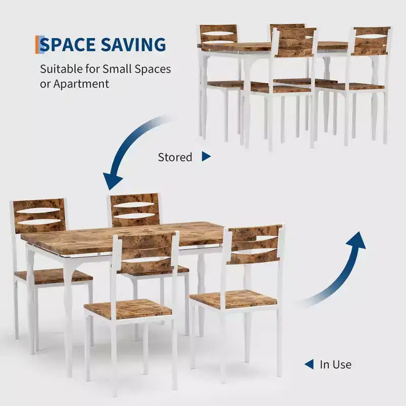 Ensemble table à manger pour 4, pieds de table en spirale, sièges ergonomiques confortables, ensemble table de bar, pour petits espaces, cuisine, appartement