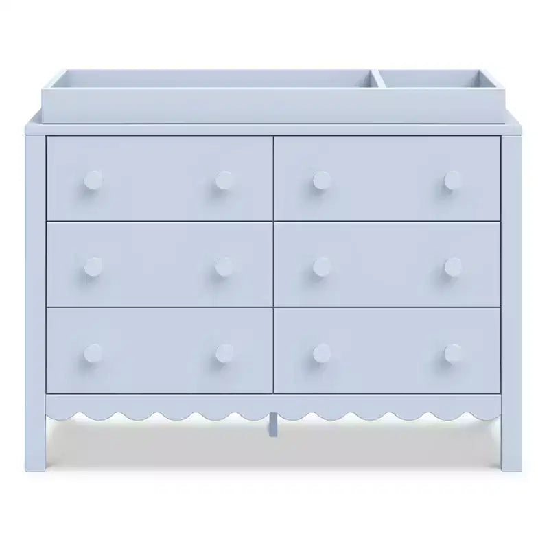 Commode à 6 tiroirs Scallop