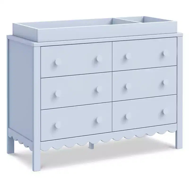 Commode à 6 tiroirs Scallop