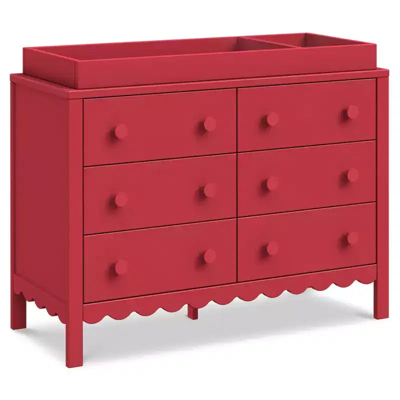 Commode à 6 tiroirs Scallop