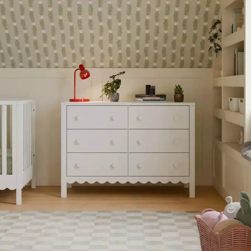 Commode à 6 tiroirs Scallop