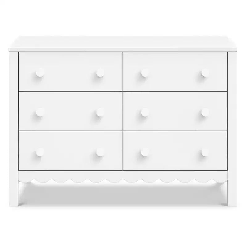 Commode à 6 tiroirs Scallop