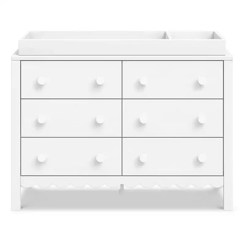 Commode à 6 tiroirs Scallop