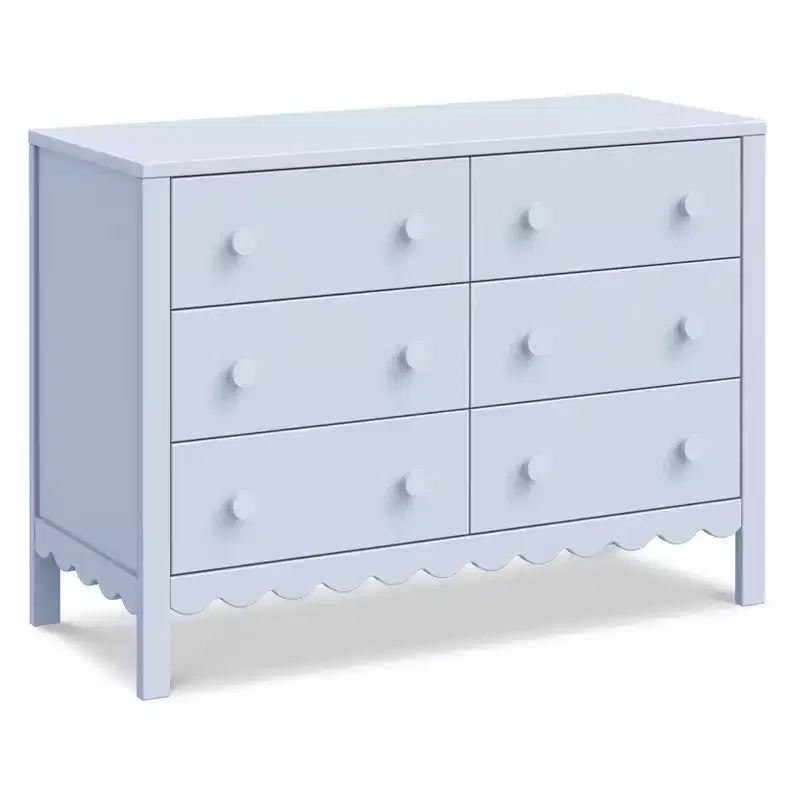 Commode à 6 tiroirs Scallop