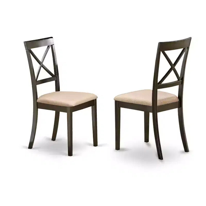 Ensemble table et chaises de salle à manger vintage - Ensemble de salle à manger moderne Capri pour cuisine ou salle à manger