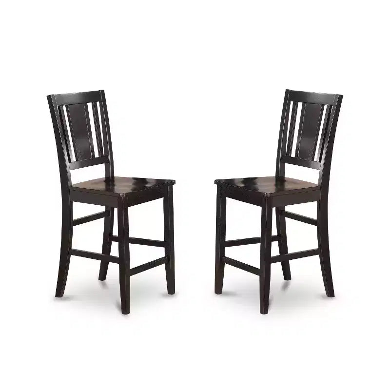Ensemble de salle à manger hauteur comptoir - Table et chaises 3 pièces - Ensemble de pub de cuisine moderne - Table 30x48 pouces