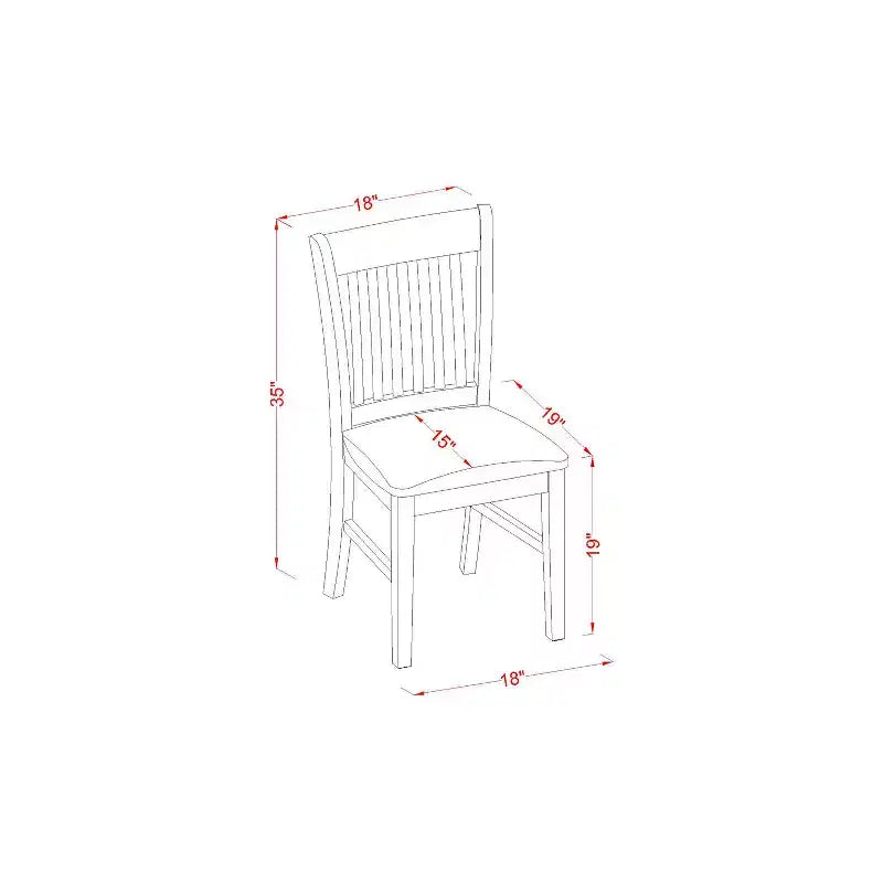 Ensemble de salle à manger rond pour cuisine - Table et chaises 3 pièces - Table de 107 cm - Style bohème