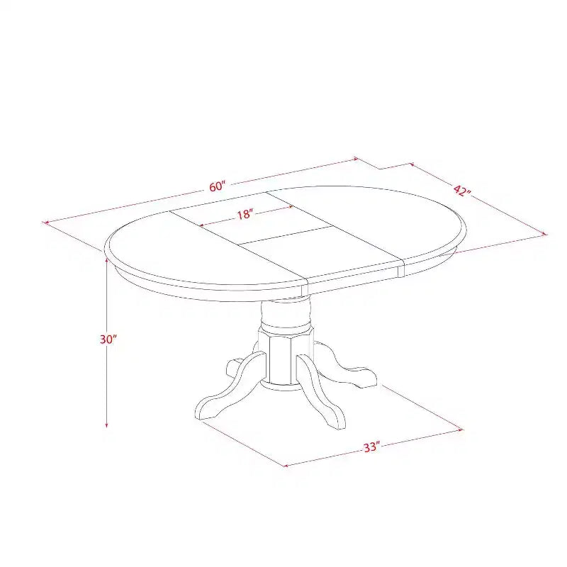 Ensemble de salle à manger bohème – Table de cuisine avec chaises – Style ferme moderne