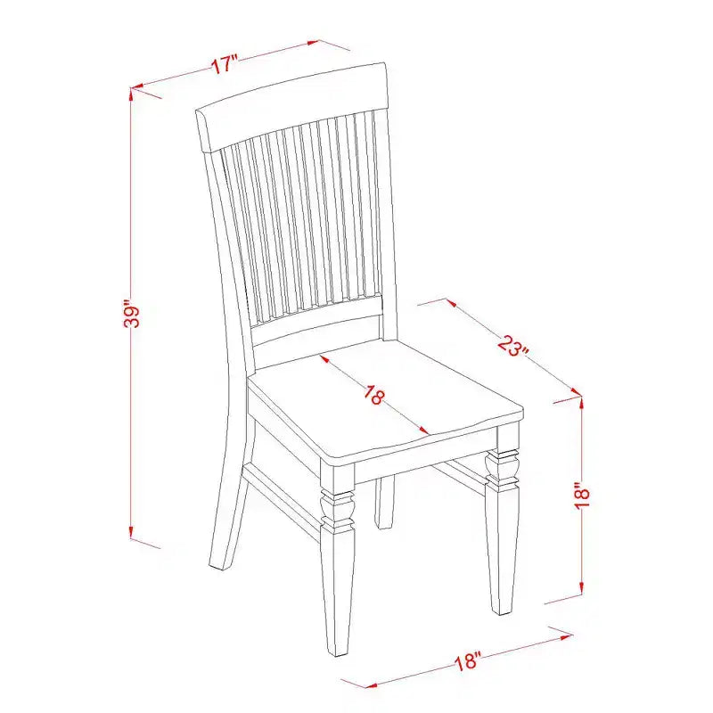 Ensemble de salle à manger 7 pièces - Table ovale avec rallonge et 6 chaises - Ensemble de coin repas pour cuisine
