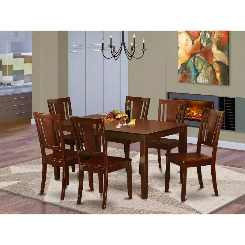 Ensemble de salle à manger du sud-ouest - Table et chaises - Décoration moderne de style ferme