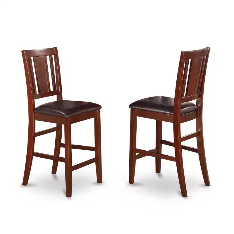 Ensemble table de hauteur comptoir avec 4 chaises - Ensemble de salle à manger moderne pour cuisine ou salle à manger