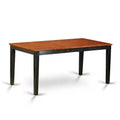 5 Piece Dinette Set - Dining Table with Leaf & 4 Chairs/Benches - Black Cherry Finish