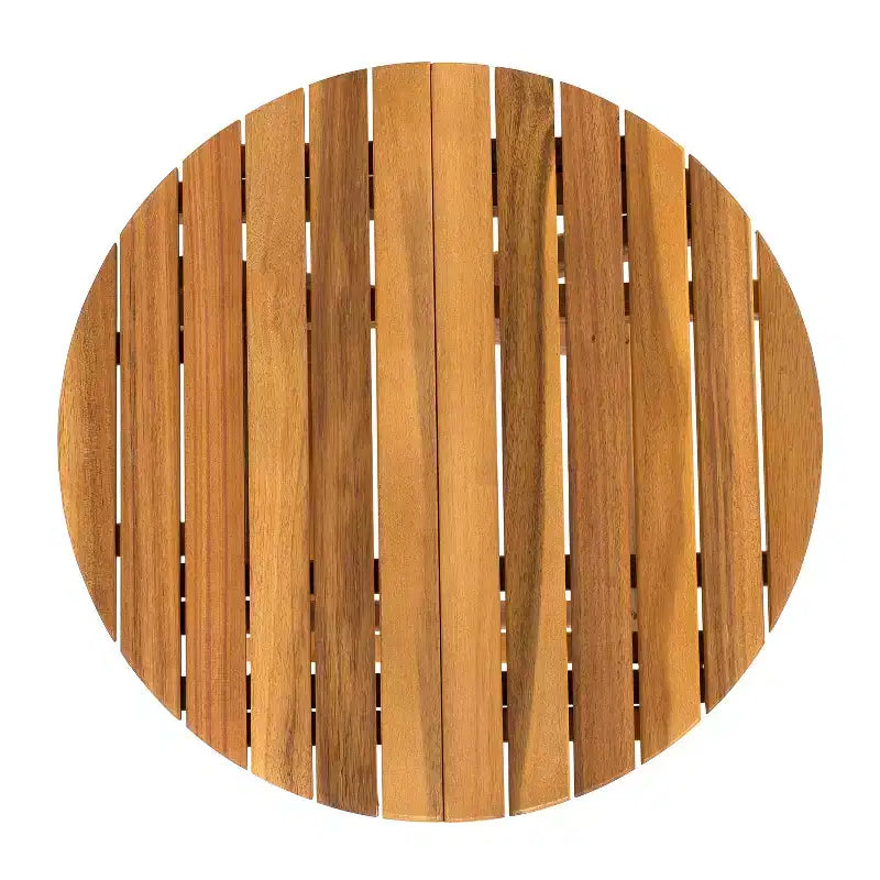 1 table d'appoint extérieure pliable en bois, longueur réglable, pour patio, petits espaces, intérieur et extérieur