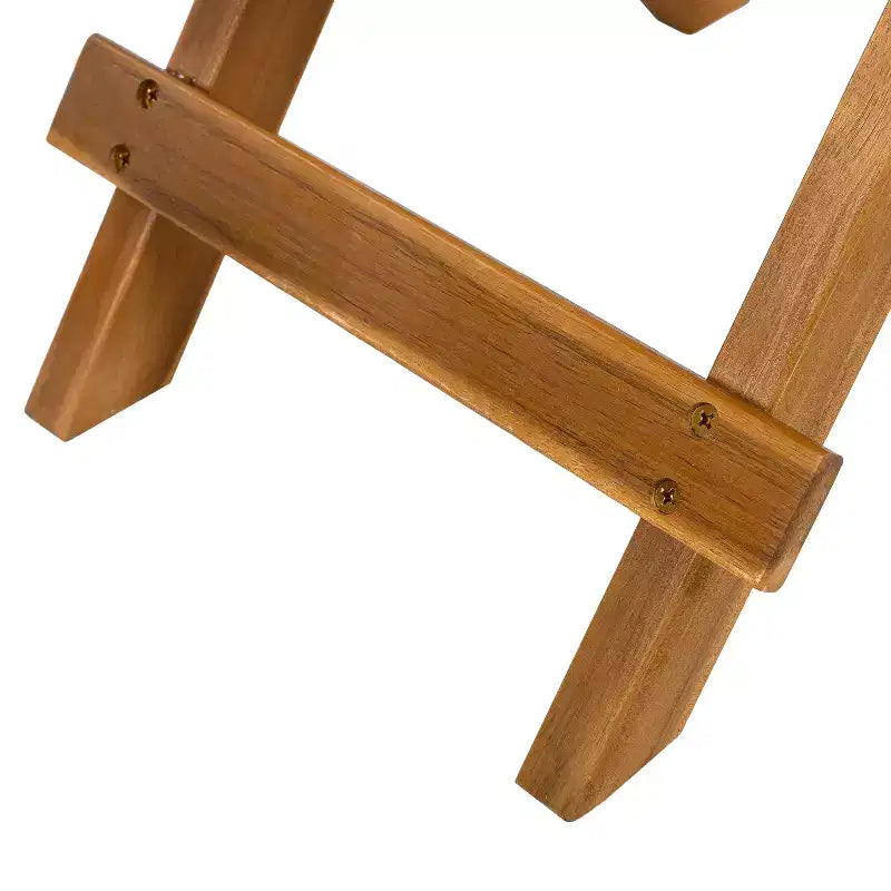 1 table d'appoint extérieure pliable en bois, longueur réglable, pour patio, petits espaces, intérieur et extérieur
