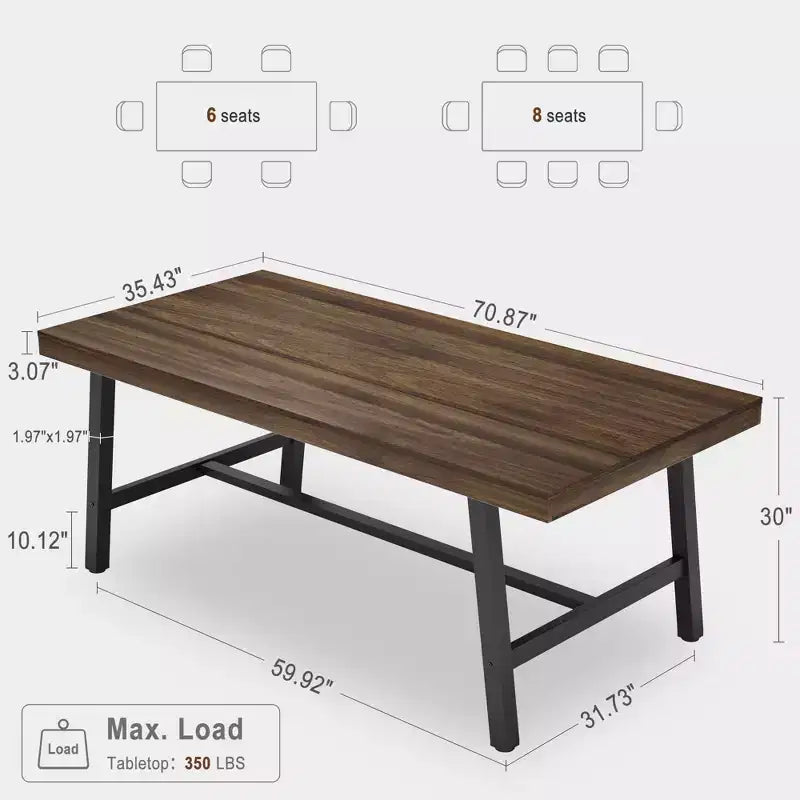 Bureau d'ordinateur industriel, Bureau d'ordinateur de direction pour l'étude à domicile, Bureau d'ordinateur simple en bois, Table d'ordinateur de bureau pour la maison