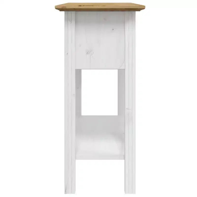 Table console d'appoint Table console de canapé en pin massif