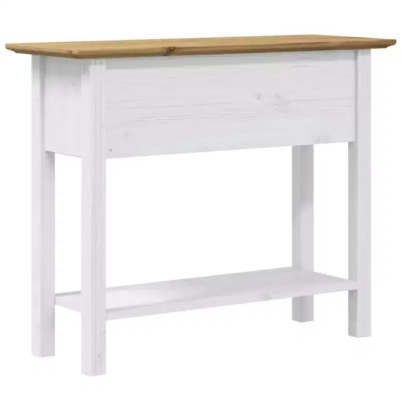 Table console d'appoint Table console de canapé en pin massif