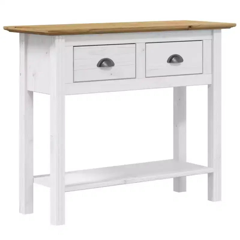Table console d'appoint Table console de canapé en pin massif