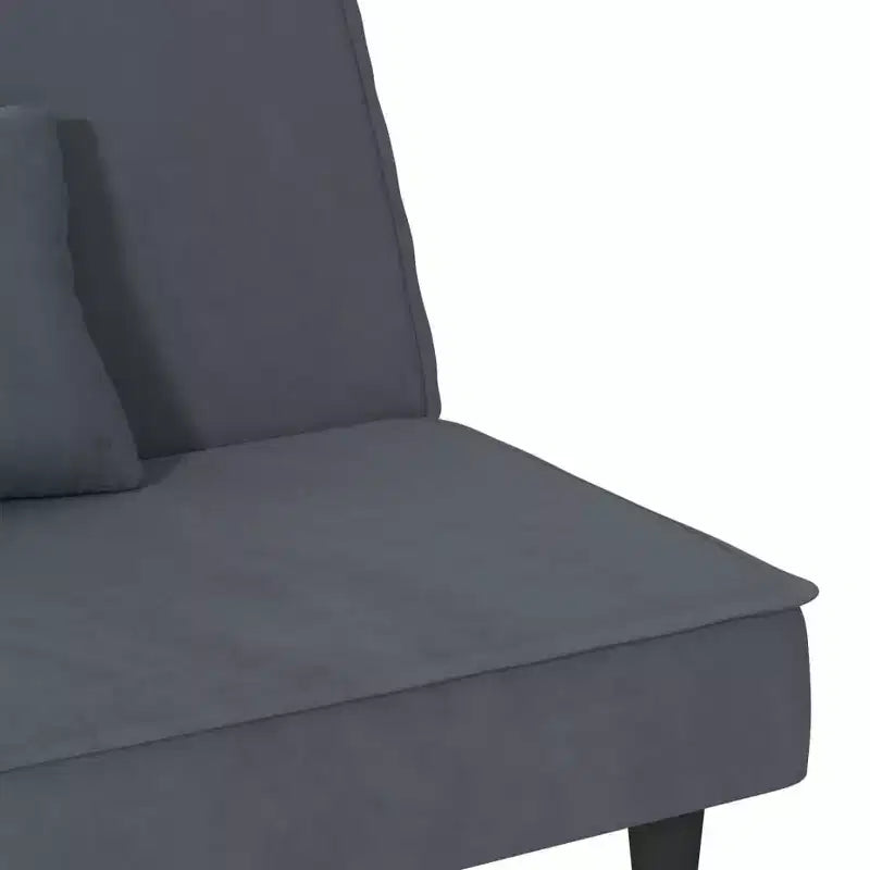 Canapé-lit 2 places en velours inclinable Causeuse Pliante Lit de repos Multiples couleurs