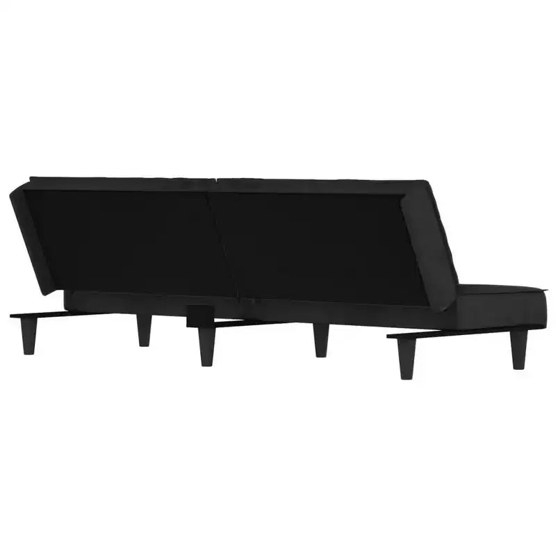Canapé-lit 2 places en velours inclinable Causeuse Pliante Lit de repos Multiples couleurs