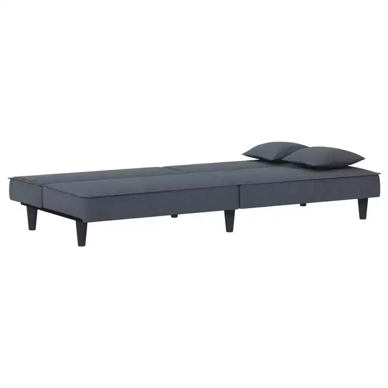 Canapé-lit 2 places en velours inclinable Causeuse Pliante Lit de repos Multiples couleurs