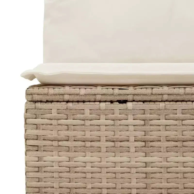 vidaXL Ensemble de canapés de patio 12 pièces avec coussins en résine tressée, canapés modulaires d'extérieur, plusieurs couleurs et modèles