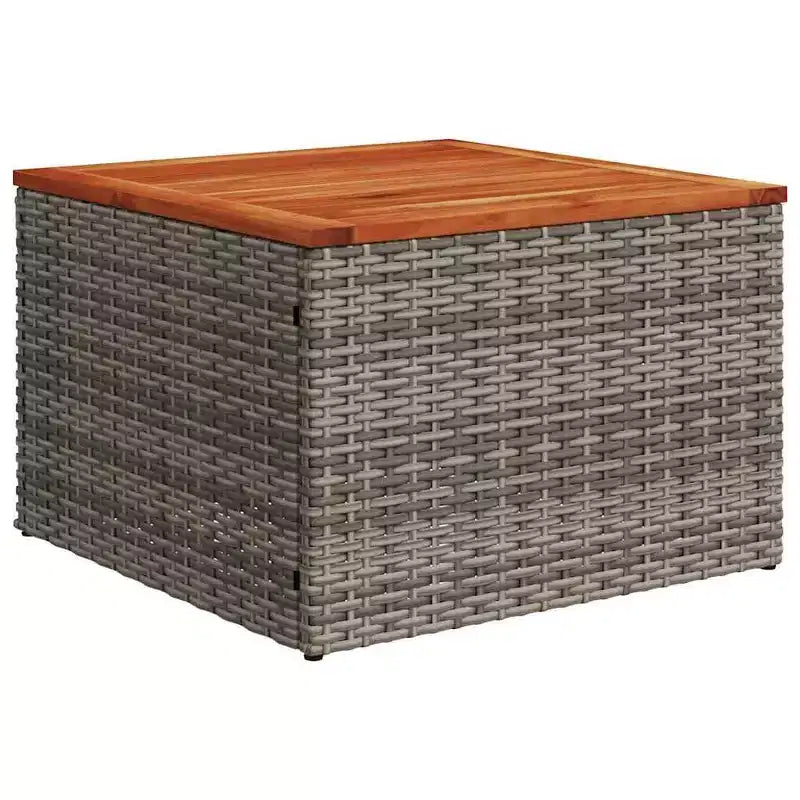 vidaXL Ensemble de canapés de jardin 5 pcs avec coussins en résine tressée