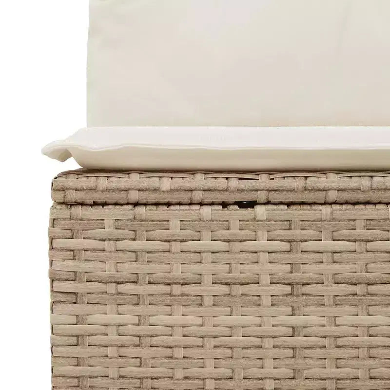 vidaXL Salon de jardin 6 pièces avec coussins en résine tressée – Plusieurs coloris et modèles au choix